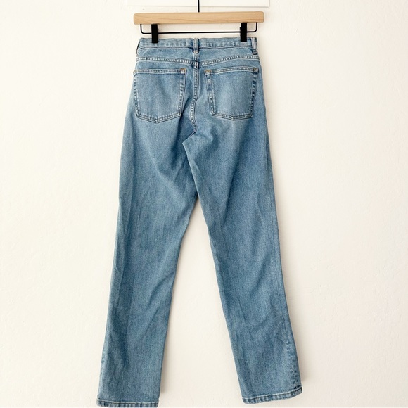 Everlane The Cheeky Jean Sky Blue Wash | 25 Regular - Picture 8 of 12